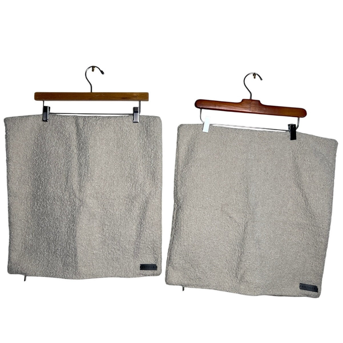 Article Gabriola Cream Color Pillow Set