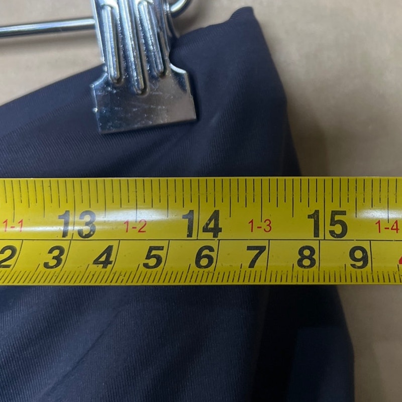 Athleta Size medium NWT Women's Mini Skirt Shirred Ruffle Navy