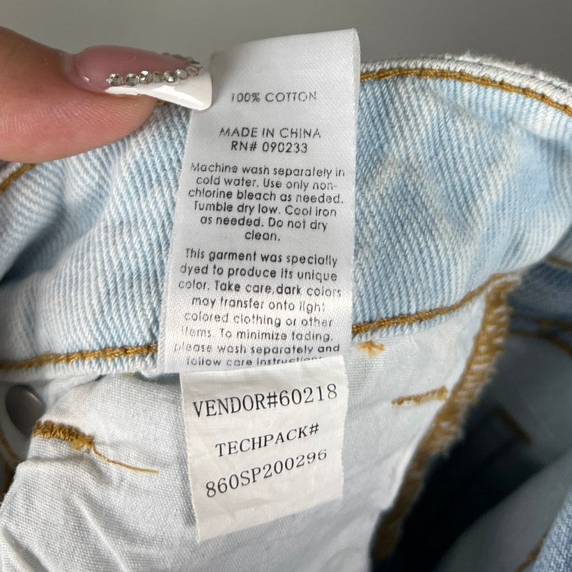 PacSun Mom Jean Patch 100% Cotton Size 24