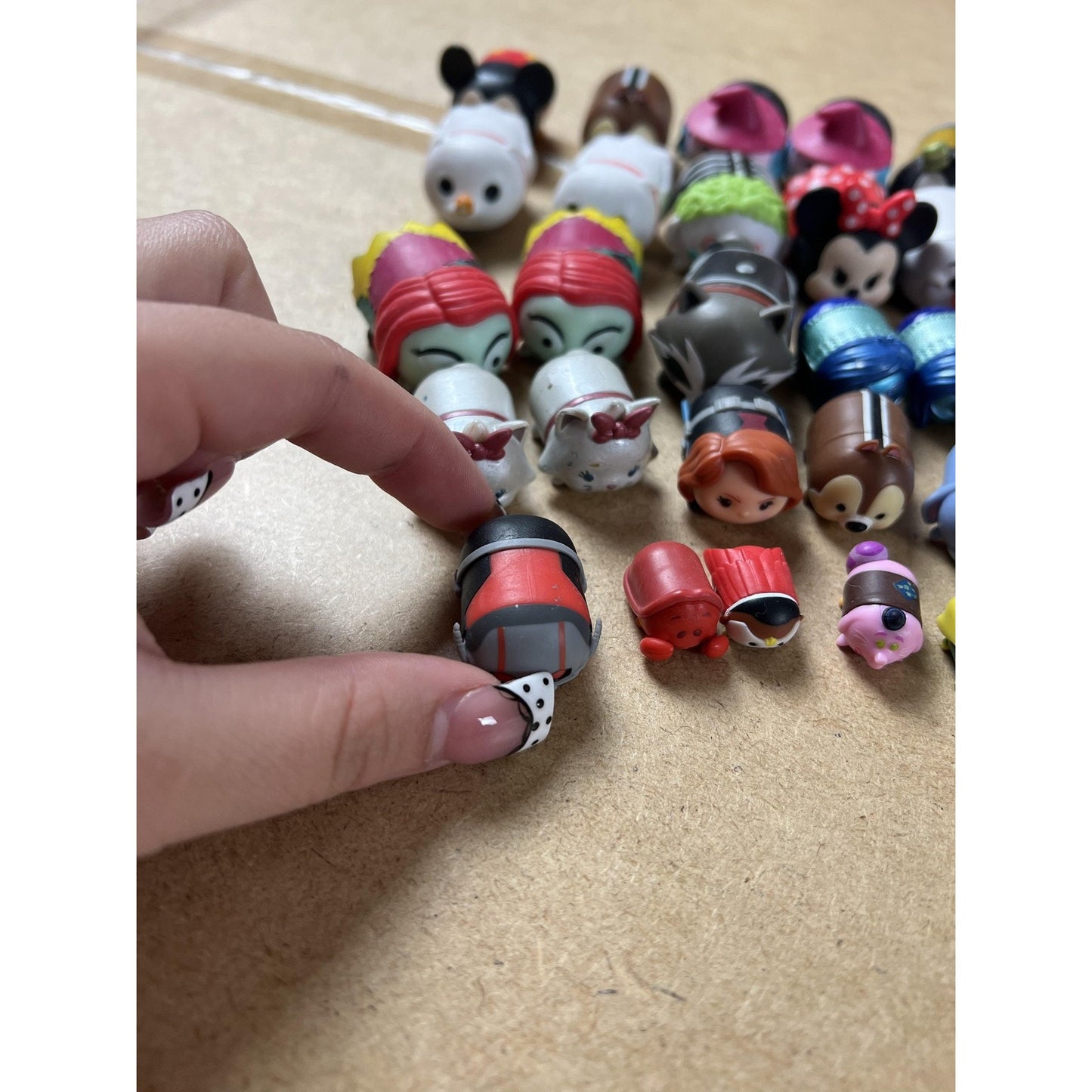 Disney Tsum Tsum Mini Figures Multicolor Small Stackable Collectible Set