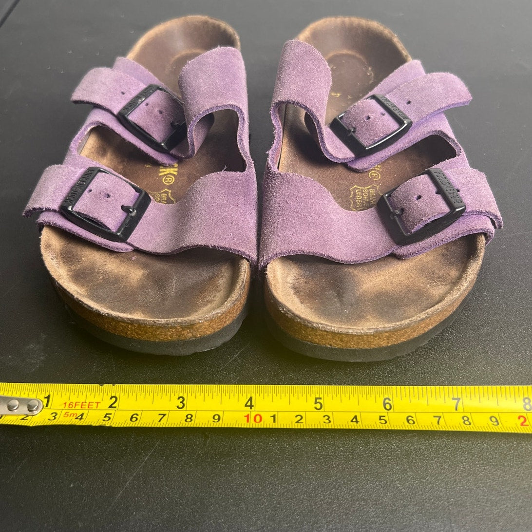 Ladies Birkenstock Purple Sandals Size 4.5