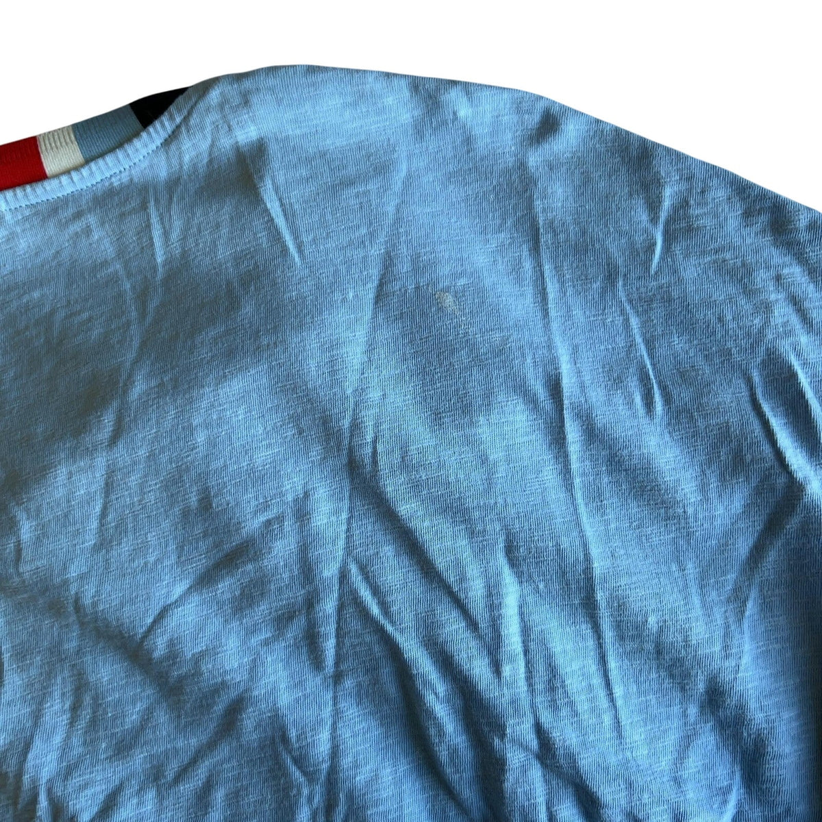 Ulla Popken T-Shirt 24/26 3x Womens Blue Kimono Round Neck Cotton Relaxed