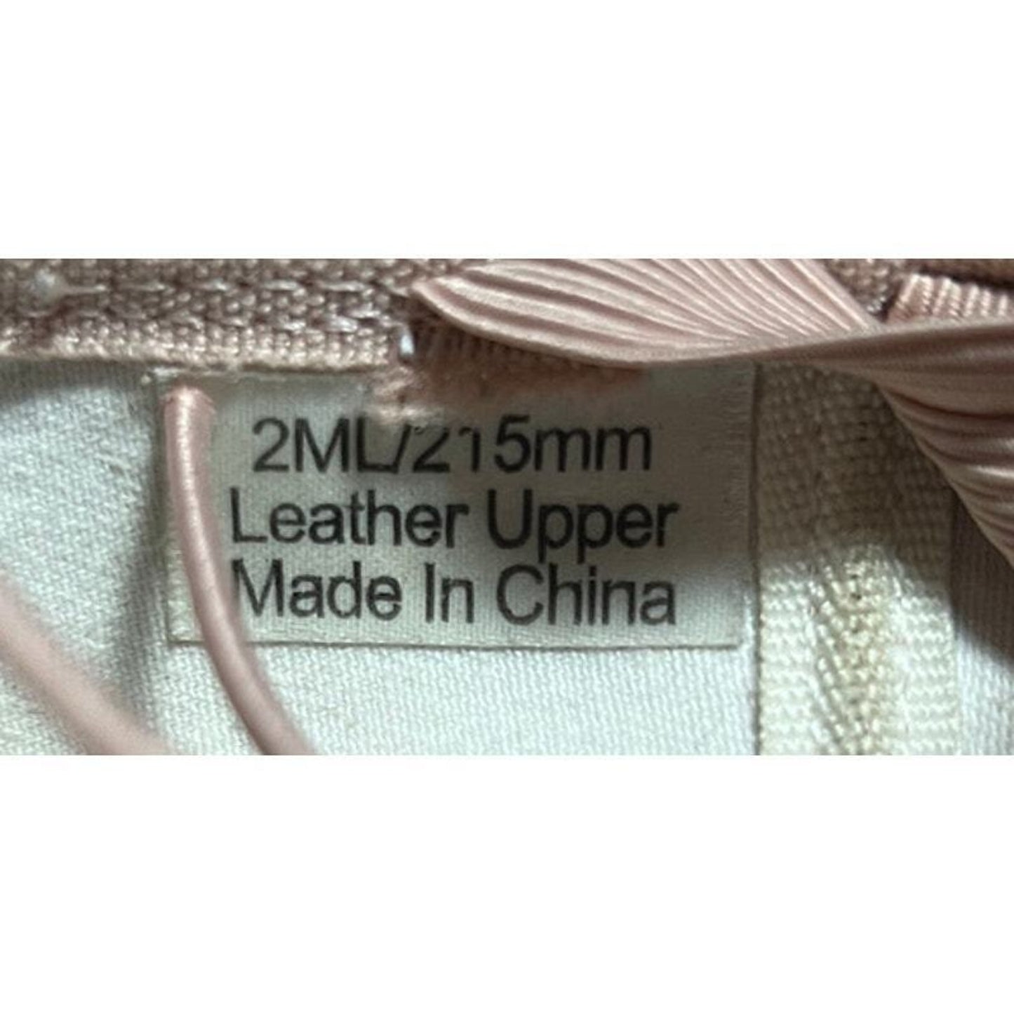 Ballet Pink Flat Leather 2ML/215MM (SIZE 8.5) Dance Shoe