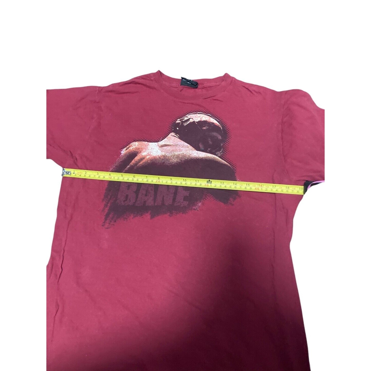 2012 The Dark Knight Rises Batman Movie Bane T-Shirt Men's M