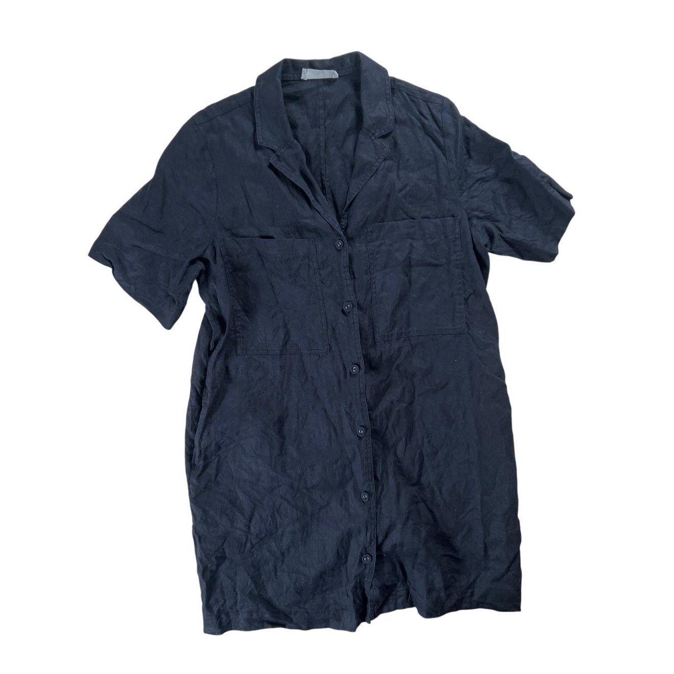 Everlane The Oxford Short-Sleeve Shirt Dress Size Large
