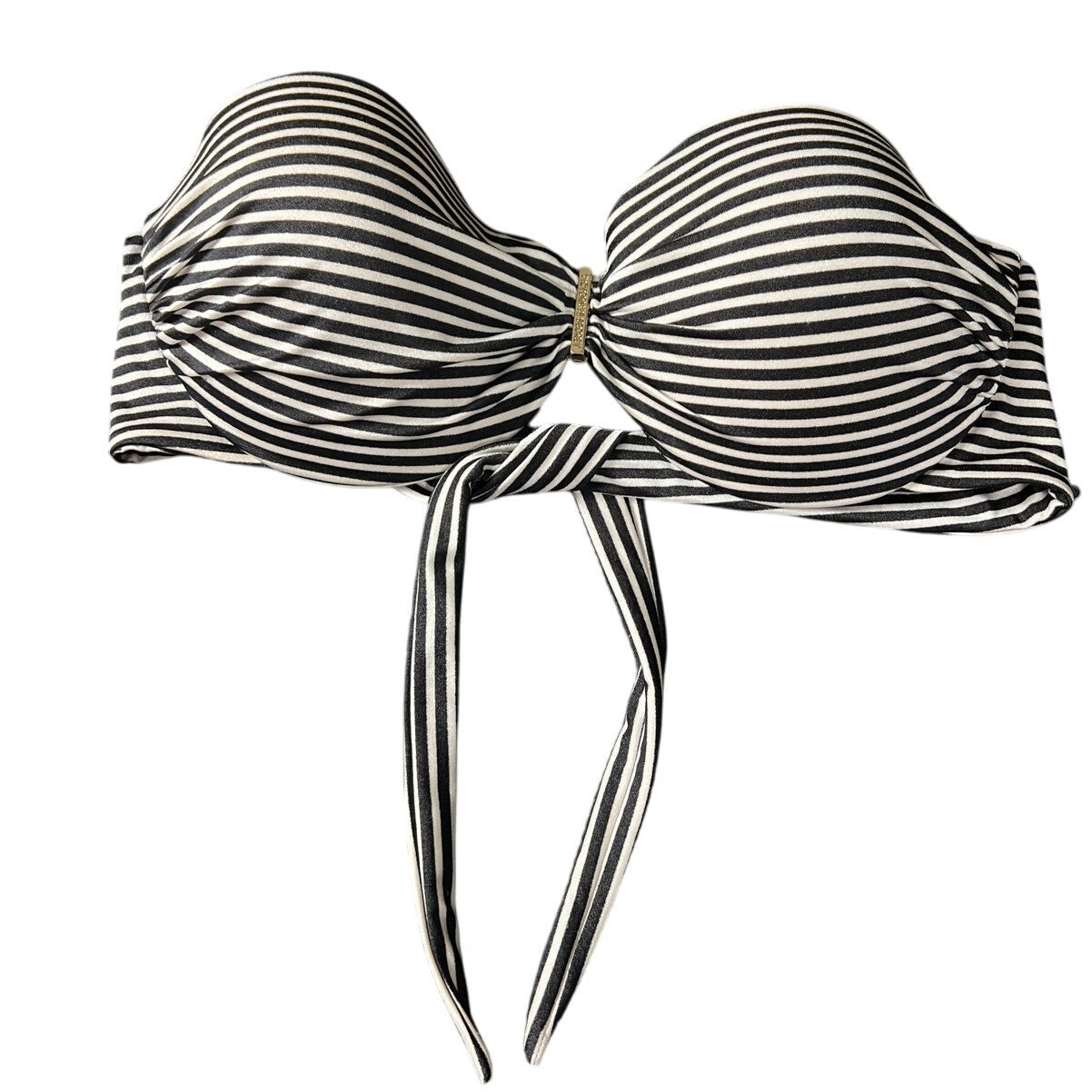 Victoria Secret Size 34DD Striped Bikini Top