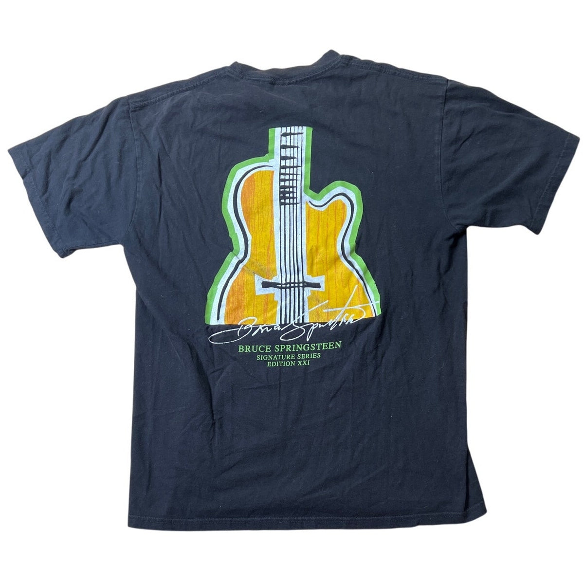 Hard Rock Cafe New York Signature Series XXI Bruce Springsteen T-Shirt Size M
