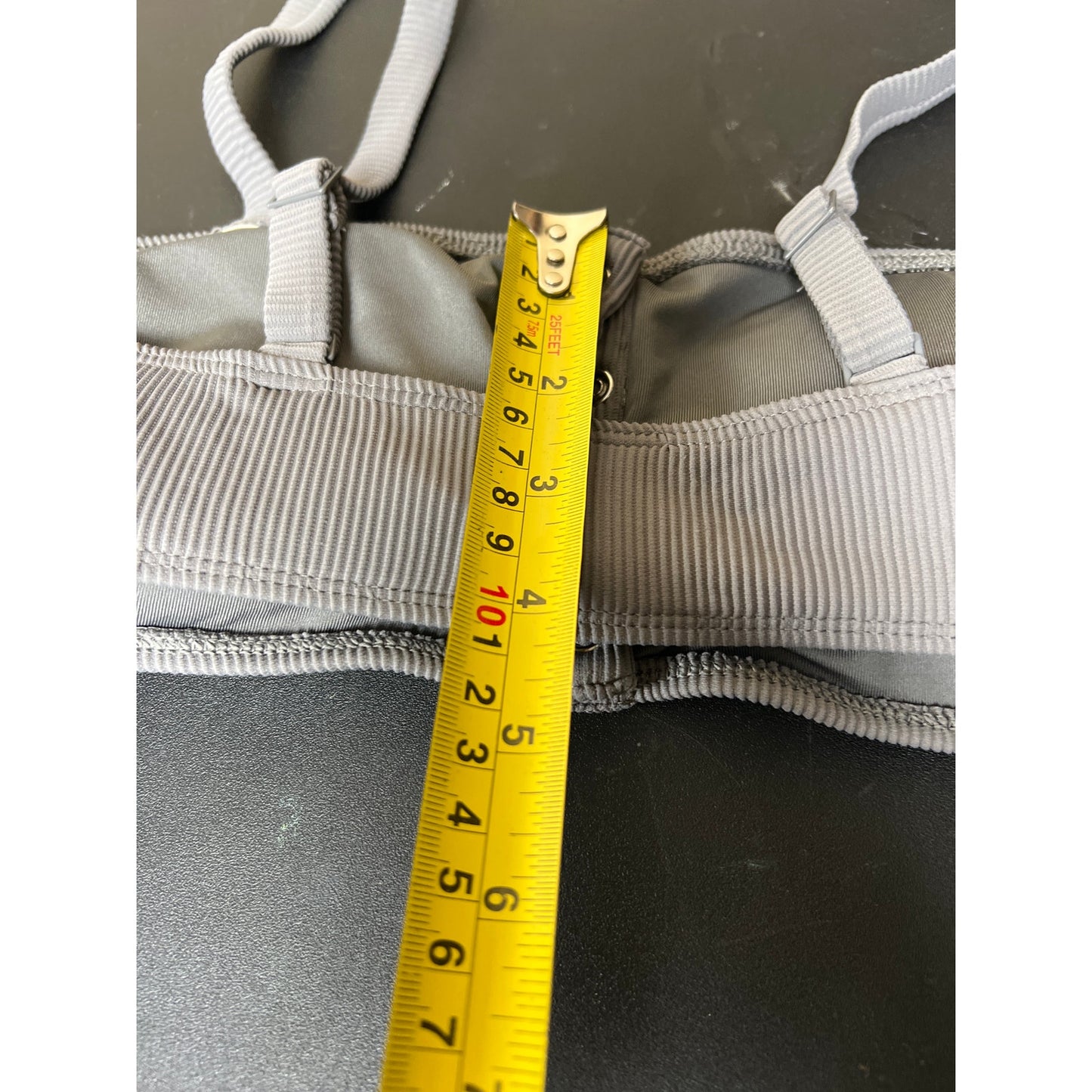 Aerie Size Small Heather Gray Women's Bra Ribbed