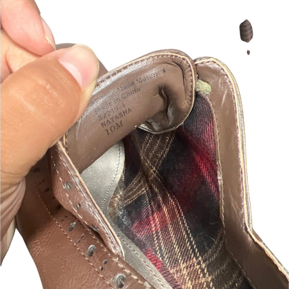 Fergalicious By Fergie Brown Lace-Up Heels Women's Size 10