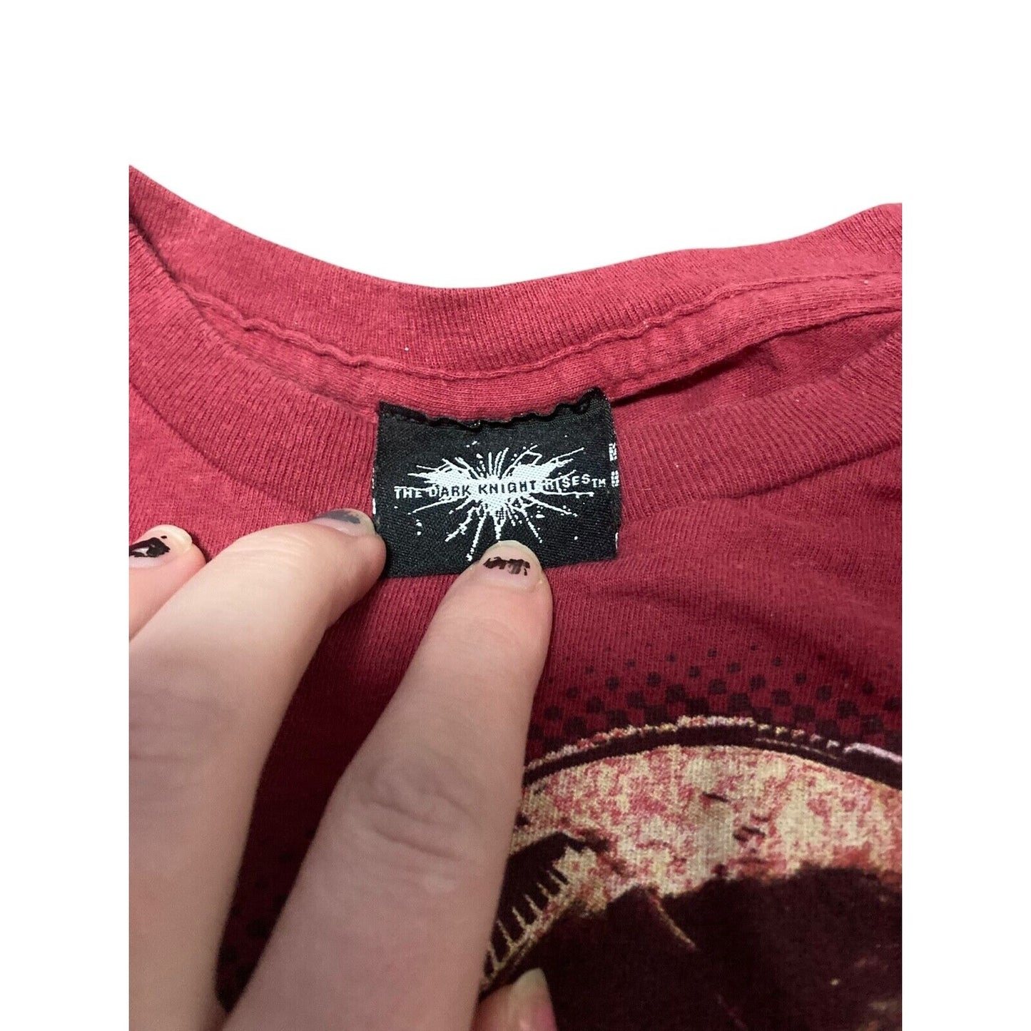 2012 The Dark Knight Rises Batman Movie Bane T-Shirt Men's M