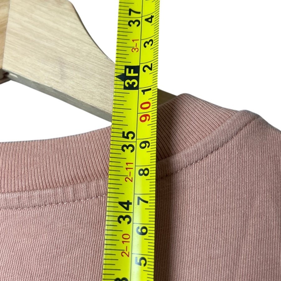 EVERLANE Weekend Tee T-shirt Dress in Desert Orange Size L