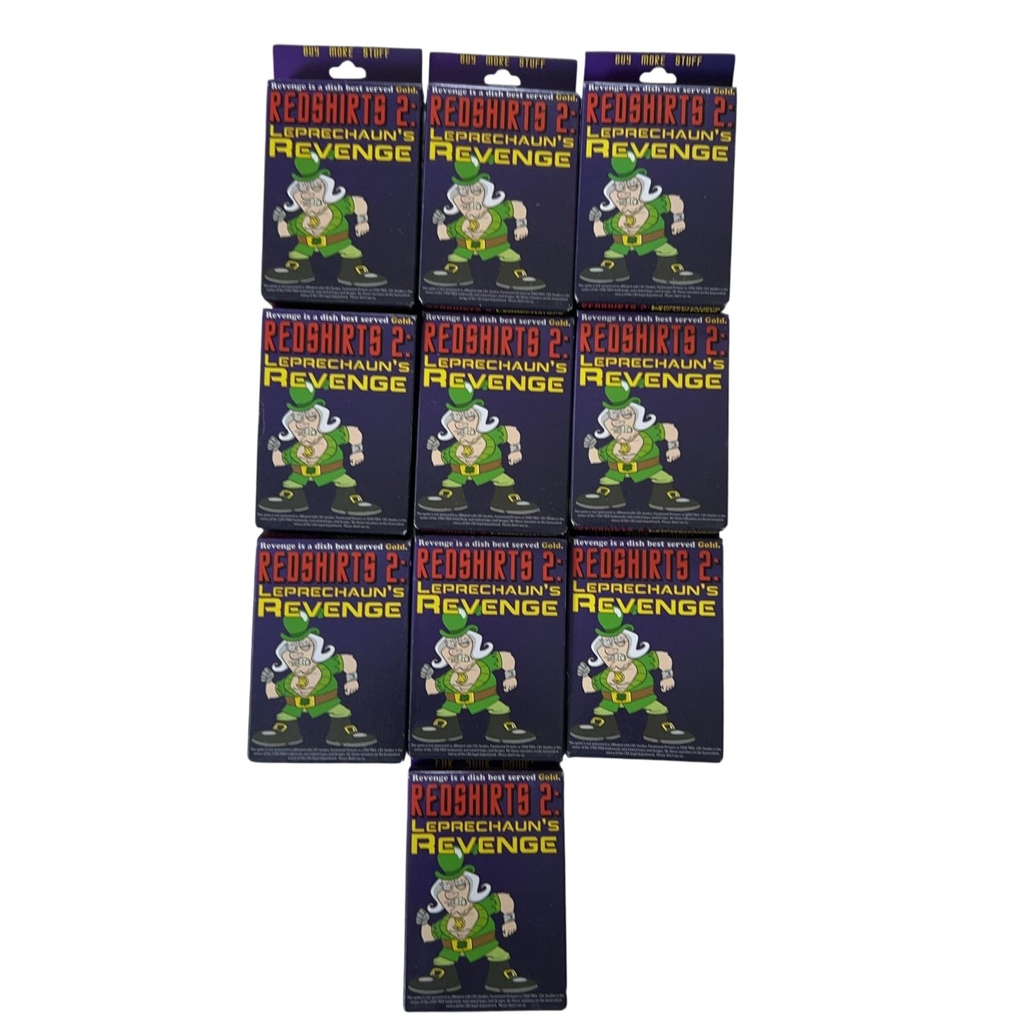 WeaselPants Redshirts 2 Leprechaun's Revenge Card Deck Purple Lot Of 13