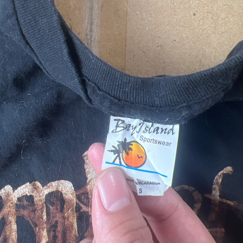 2012 Lamb Of God Band T Shirt Black Short Sleeve Mens Size Small