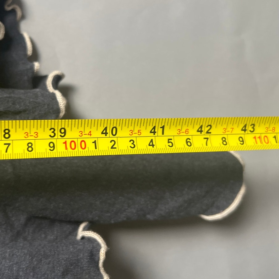 Laura Hlavac Ruffle Duster Sweater Cardigan Long Tie front jacket Women L