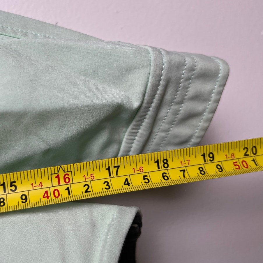 The North Face Storm Collar Softshell Jacket Mint Green Women's Size M