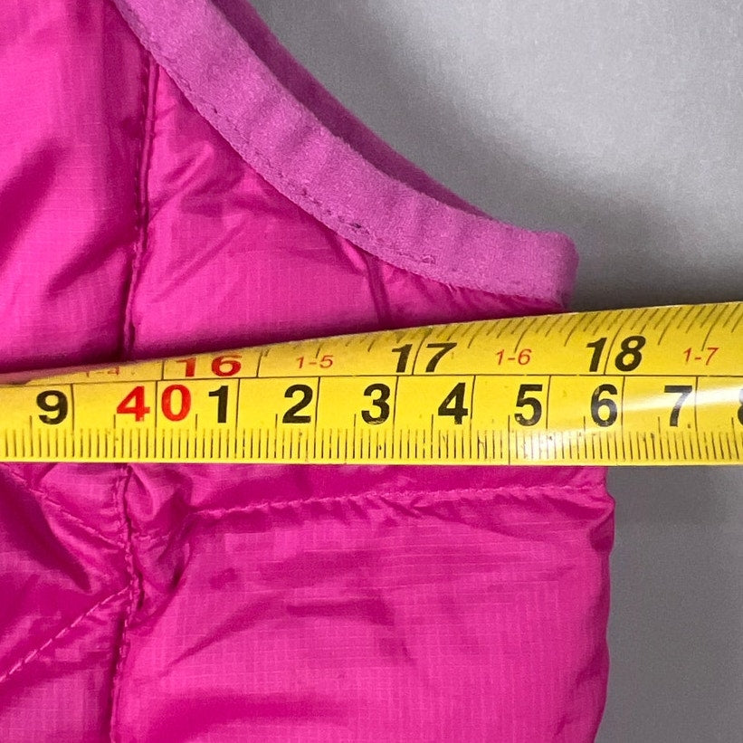 REI Girls Size Large %100 Polyester Pink Puff Vest