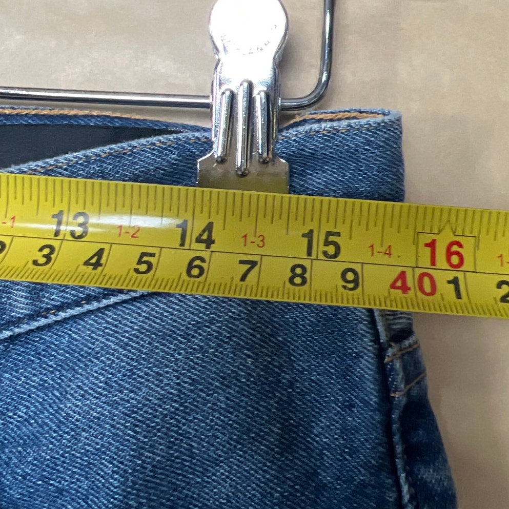 Goldsign Harper Straight Leg Ankle Cropped Jeans Women's Size 27