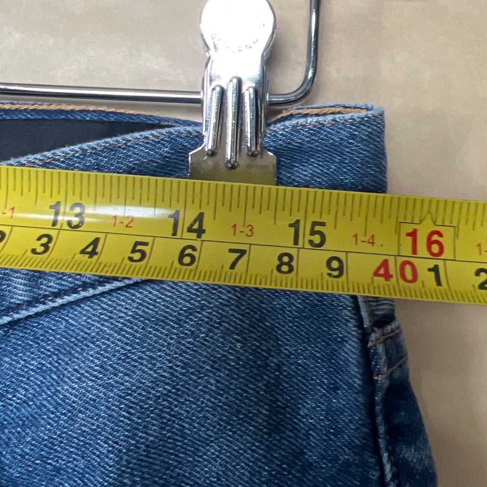 Goldsign Harper Straight Leg Ankle Cropped Jeans Women's Size 27