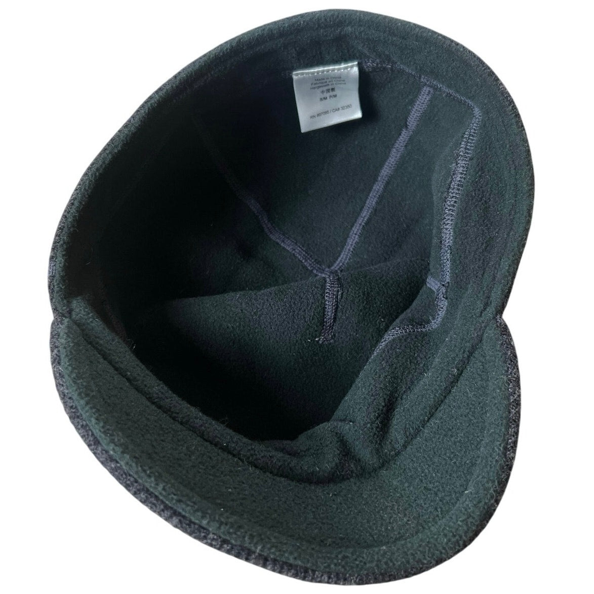 Outdoor Research Hat Cap Newsboy Womens M Gray Lined Insulated Button Logo