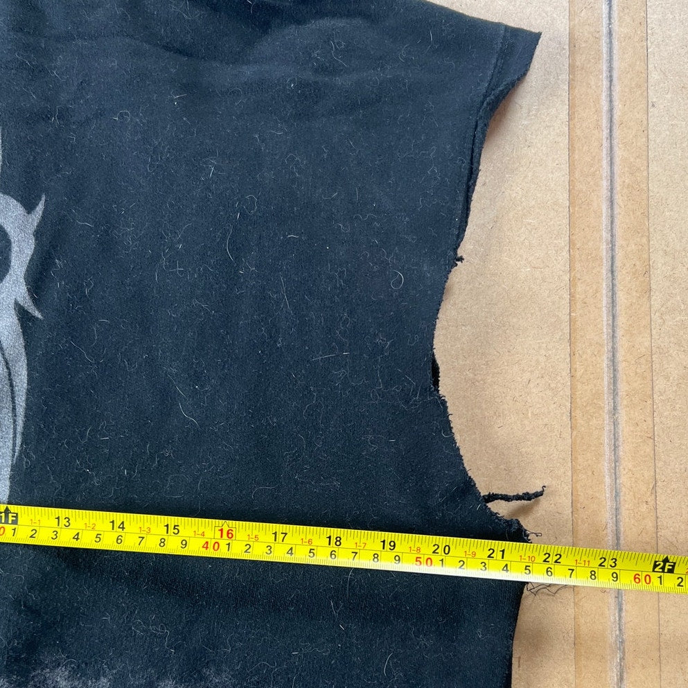 2010 Slipknot Medium Band Hoodie All Over Print Full Zip Pinhead old Masks