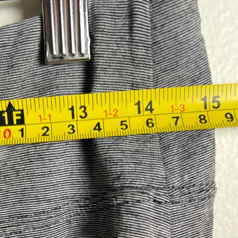 Smartwool Merino Wool Blend Gray Black Stripes Womens Size S Skirt