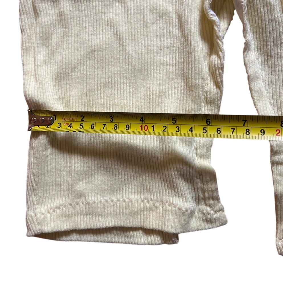 Handmade Toddler Cream And Plaid One Piece One Size