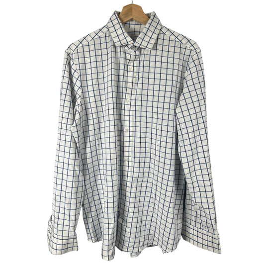 Mizzen + Main Leeward Collection Medium Trim Fit Polyester Button Up