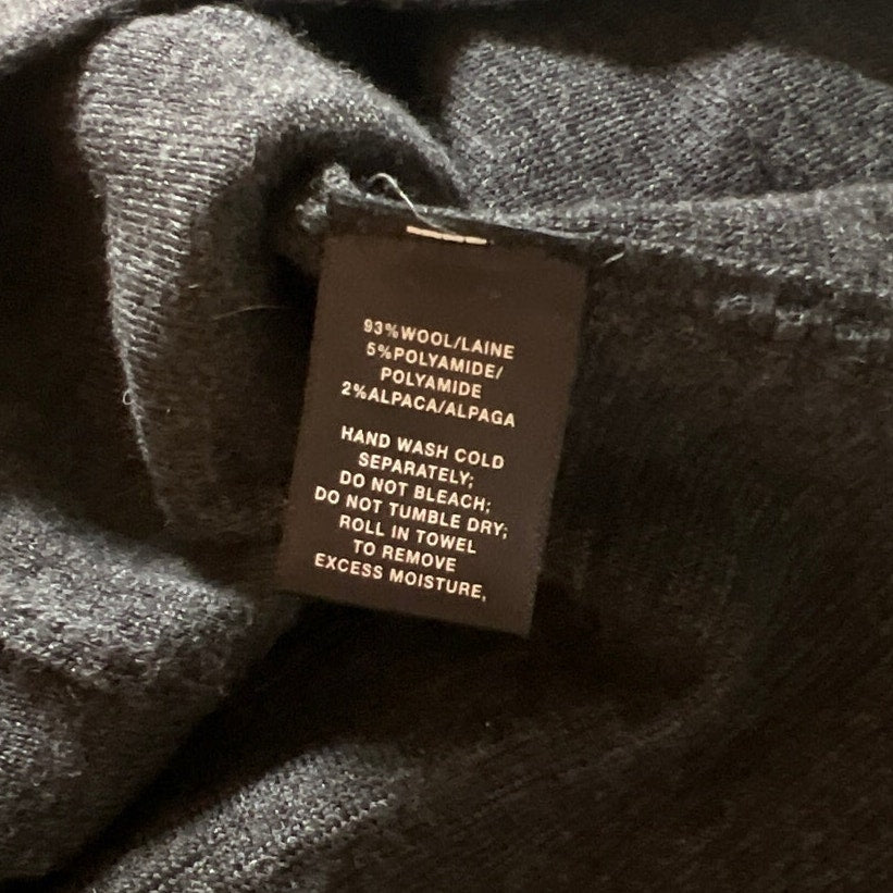 Lafayette 148 Women Black Button-Up Cardigan Size M