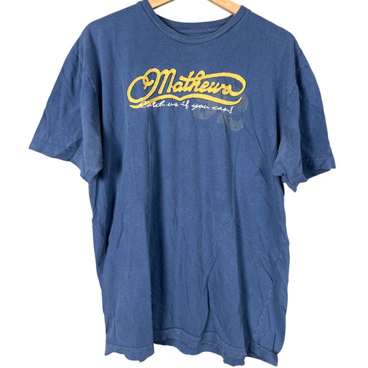 Mathews Solocam Archery Size XL Blue T-shirt Men's