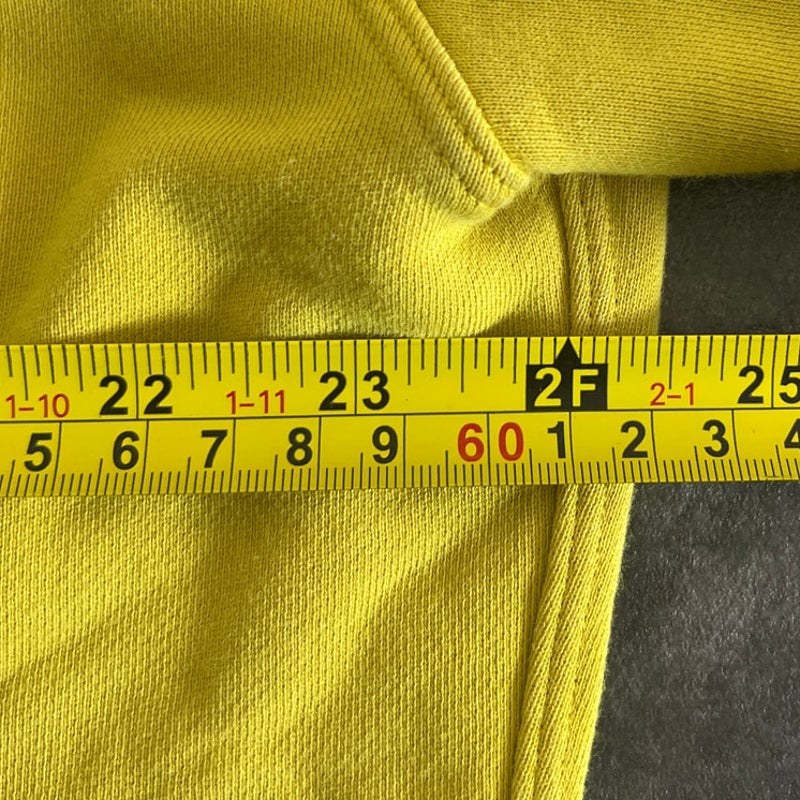 Lululemon Perfectly Oversized Crew Soleil Sweatshirt Yellow Terry *Stain*