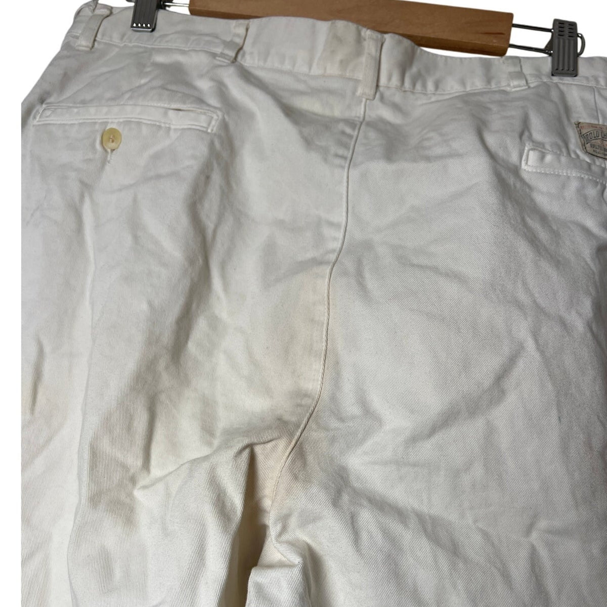 Polo Ralph Lauren Cotton Dress Pants *Stains* 36 x 34 Hammond