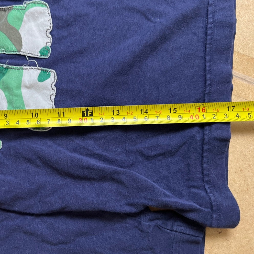 Mini Boden 5-6Y Boy Long Sleeve Monster Graphic Top