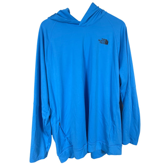 The North Face Blue Pullover Hoodie XL Polyester