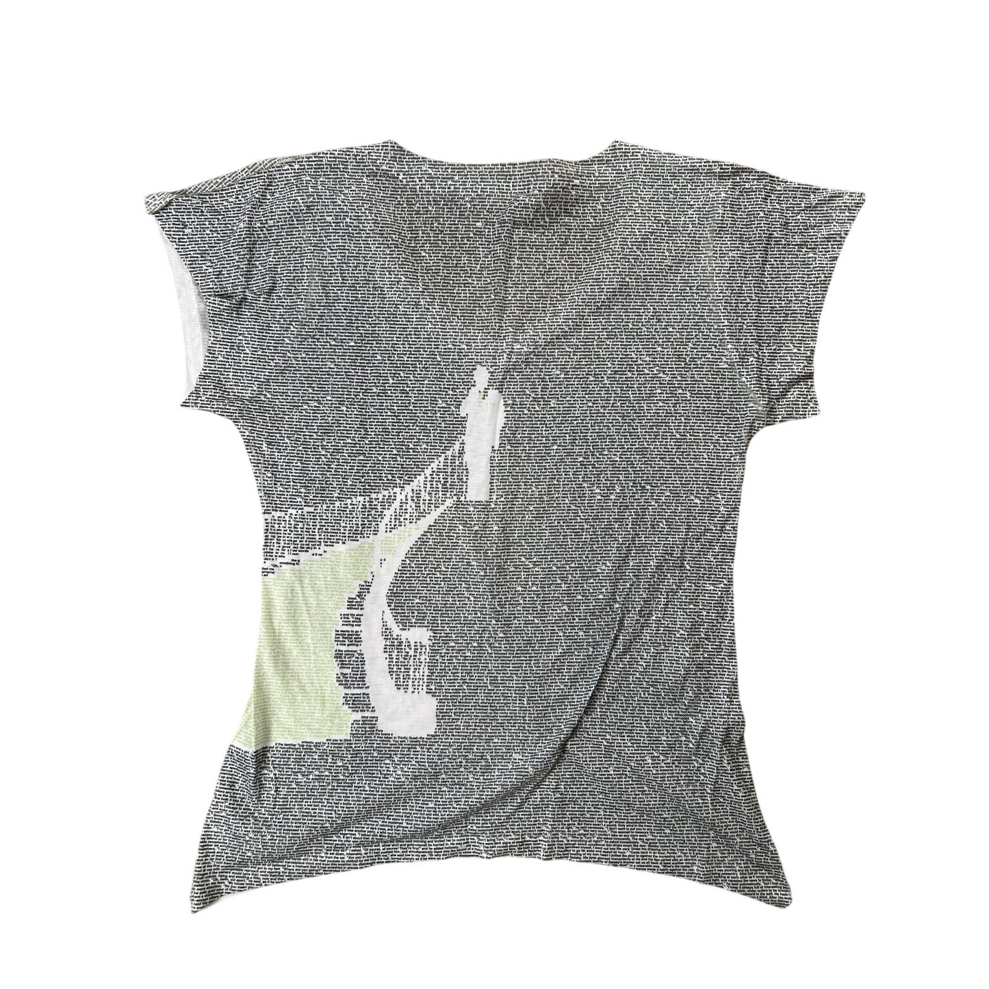 Double Sided Lithograph T-Shirt The Great Gatsby by F Scott Fitzgerald Size XL
