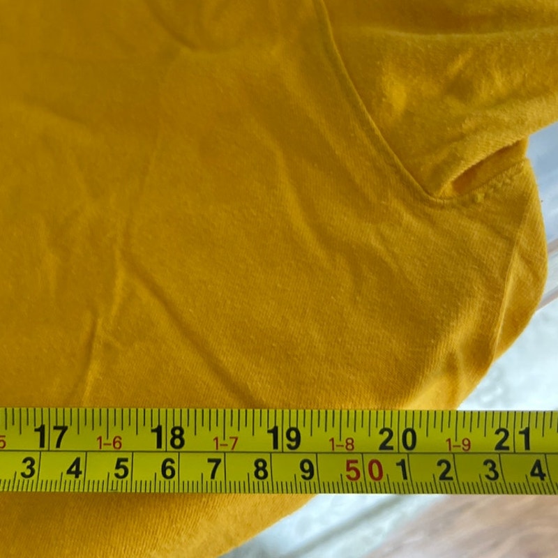 Champion Classic Men's Yellow Short Sleeve Logo Crew Neck T-Shirt XL