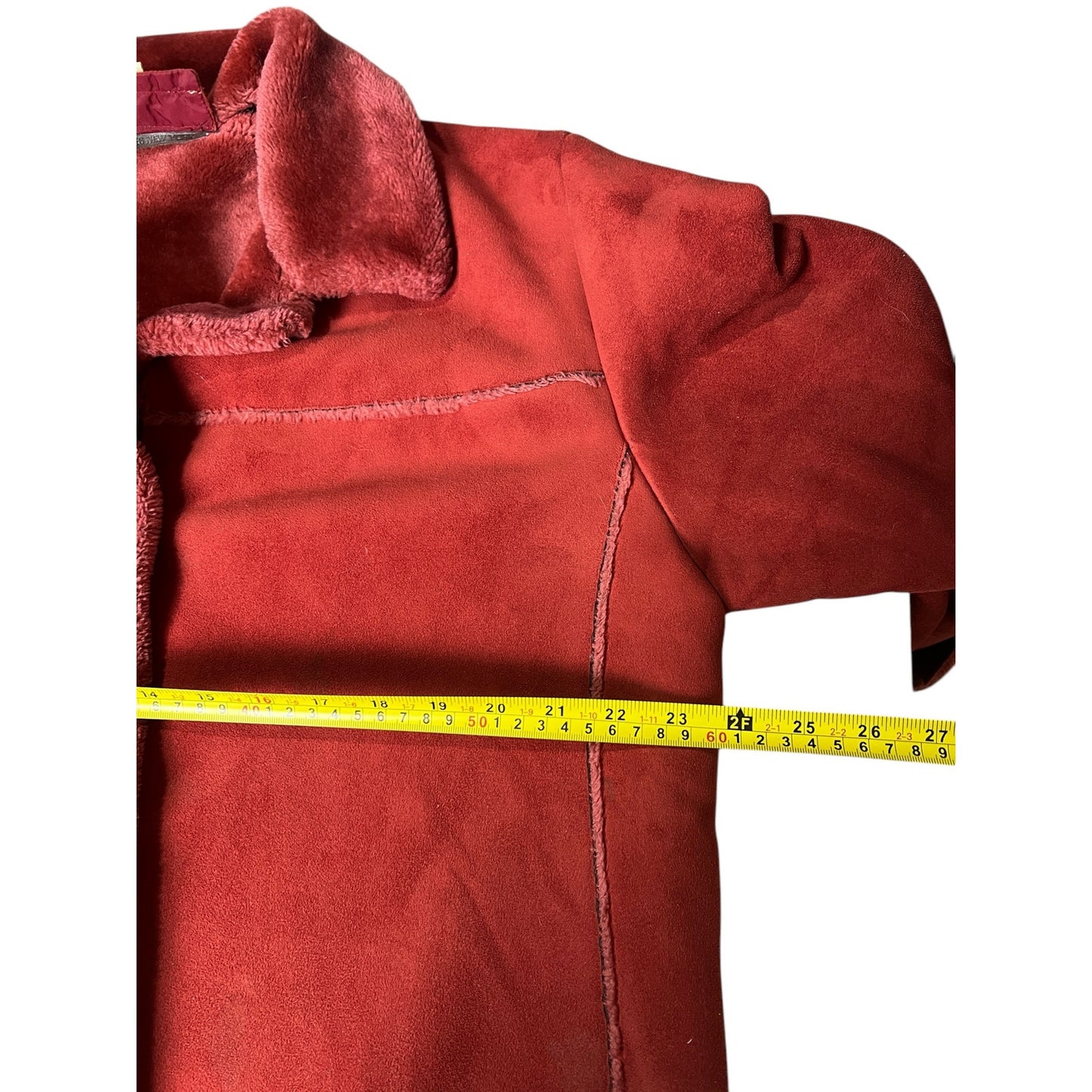 Jones New York Red Women Button Up Coat Size XL