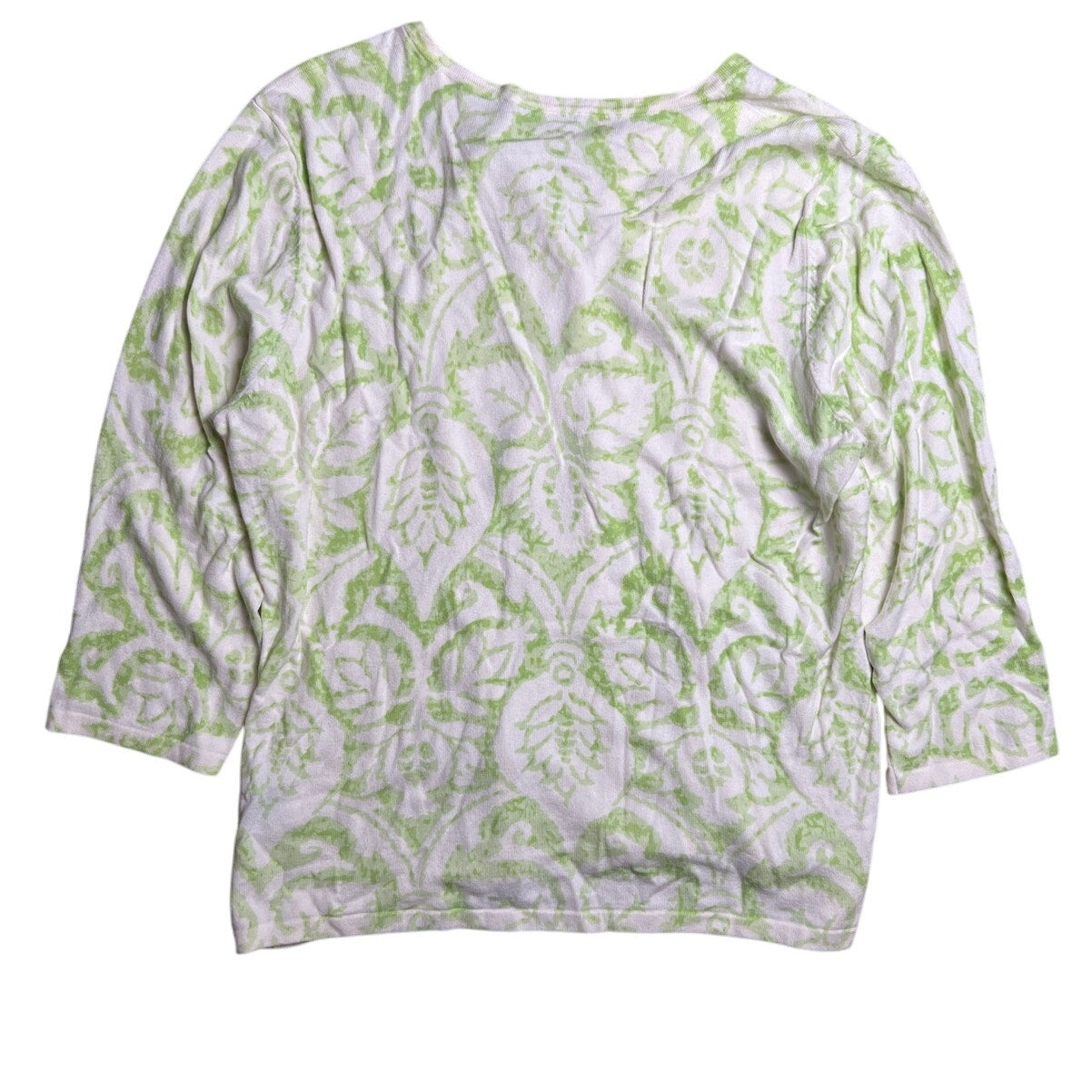 J.Mclaughin Women Green AOP Pattern Size XL