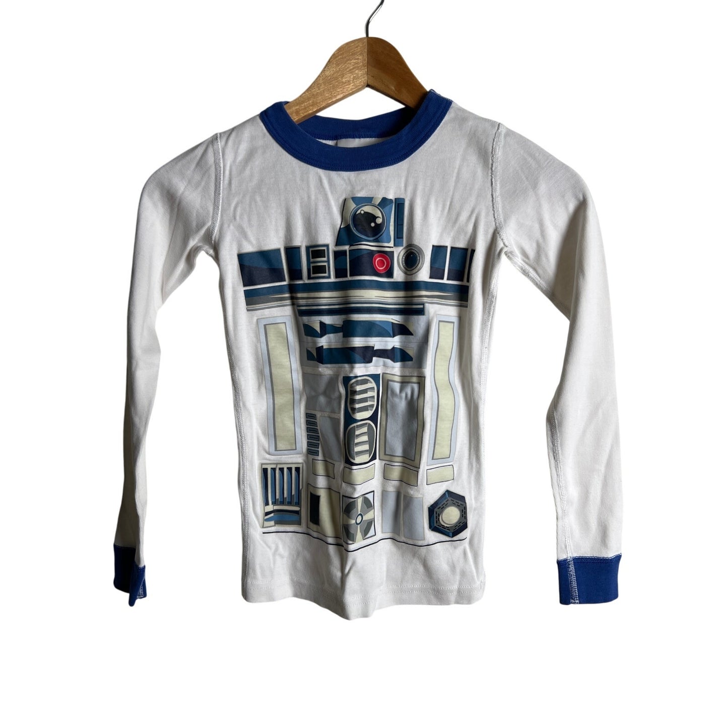 Hanna Andersson Star Wars Glow in the dark US 8 Pajama Shirt