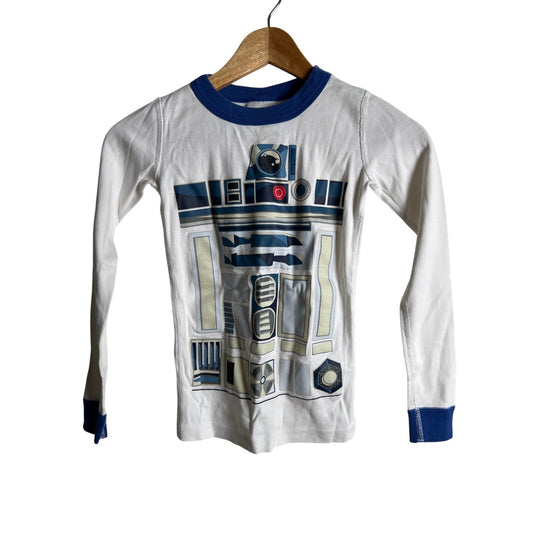 Hanna Andersson Star Wars Glow in the dark US 8 Pajama Shirt