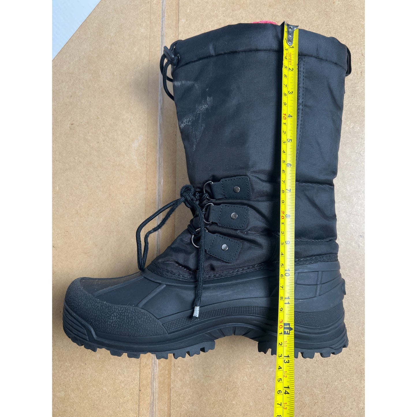 NORTIV8 Men's Winter Snow Boots Waterproof Mountaineer-2M Size 9