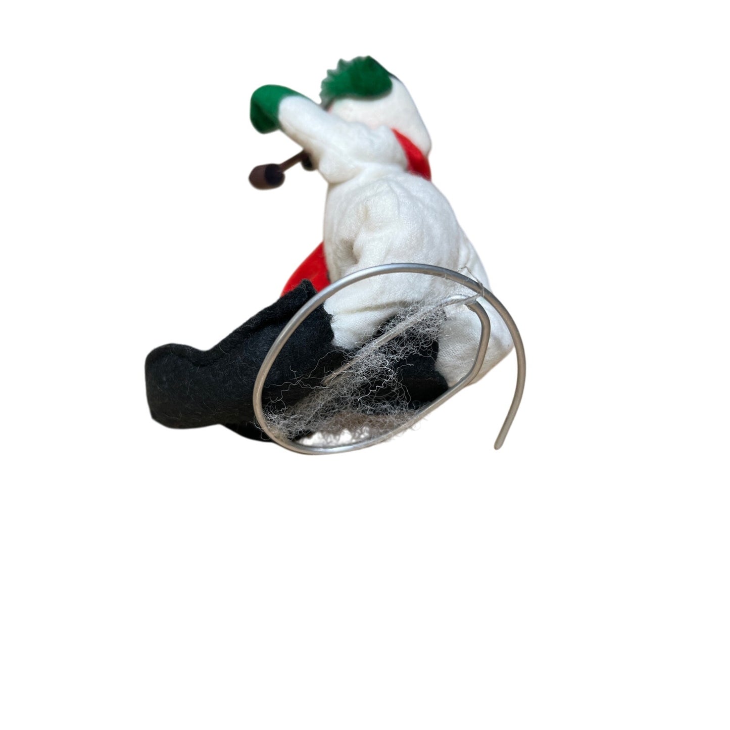 Vintage Annalee Doll 1982 Snowman with Pipe and Scarf