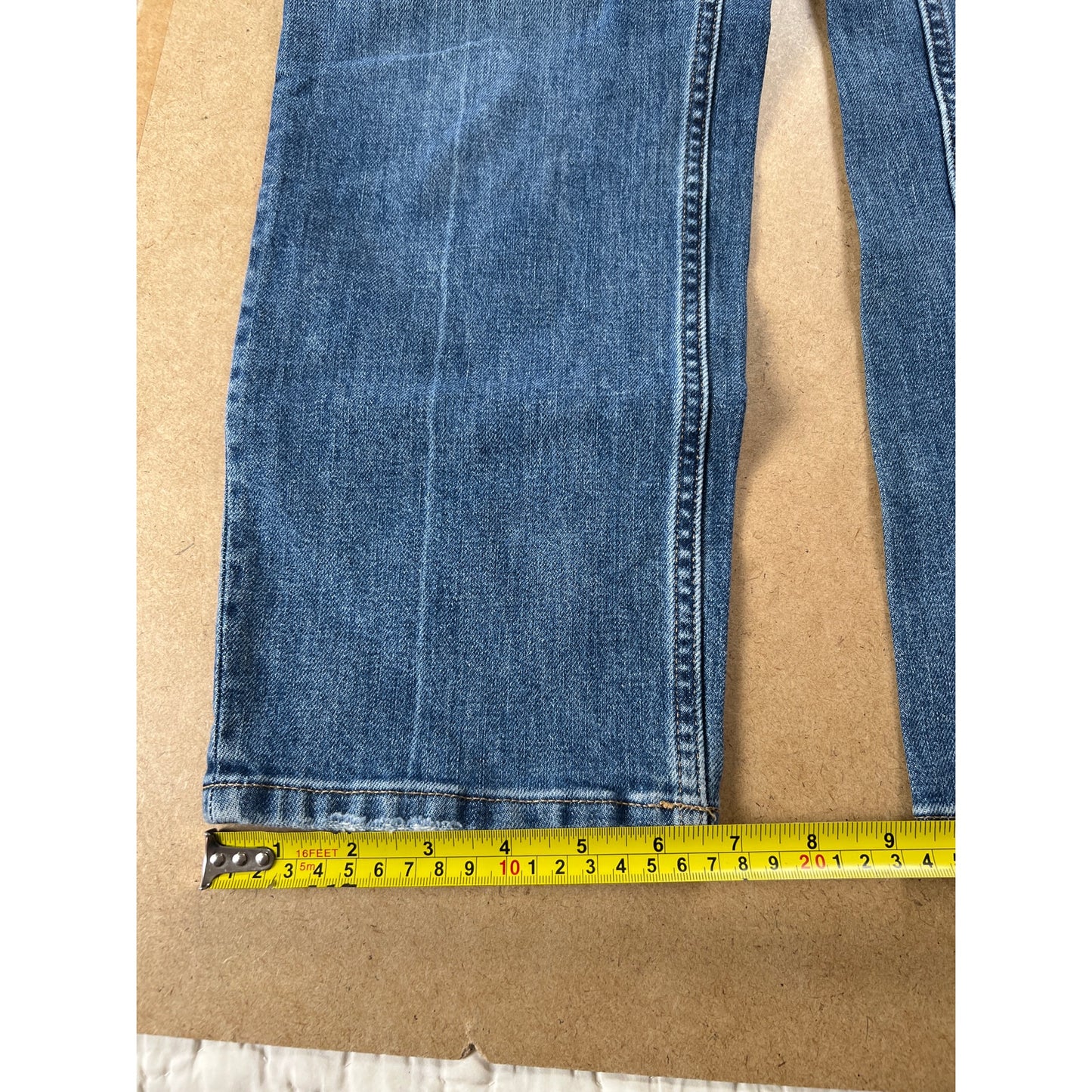 Everlane The Original Cheeky Jean Women’s Size 28 High Rise Straight Blue Denim