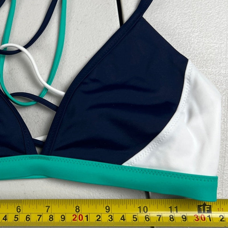 Athleta XS Freestyle Colorblock Bikini Swim Top