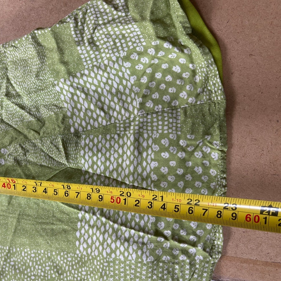 Pacsun Green Patch Dress Size S Adjustable Straps & Zipper