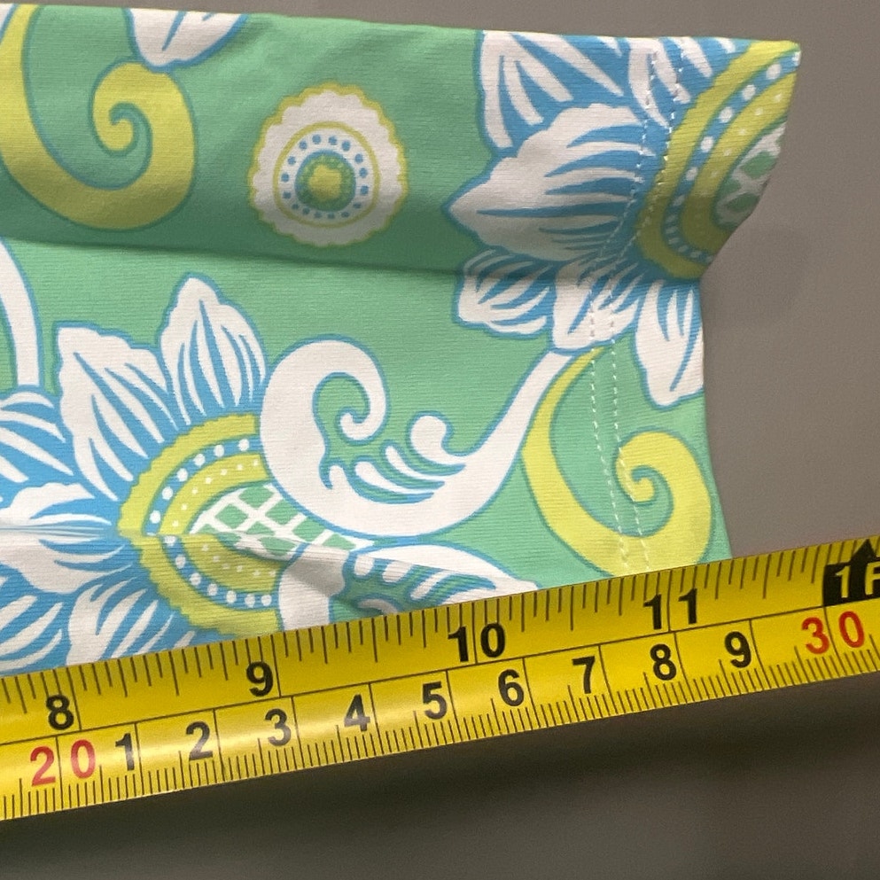 J. McLaughlin Size Small Women’s Green Top Wavesong Paisley Print