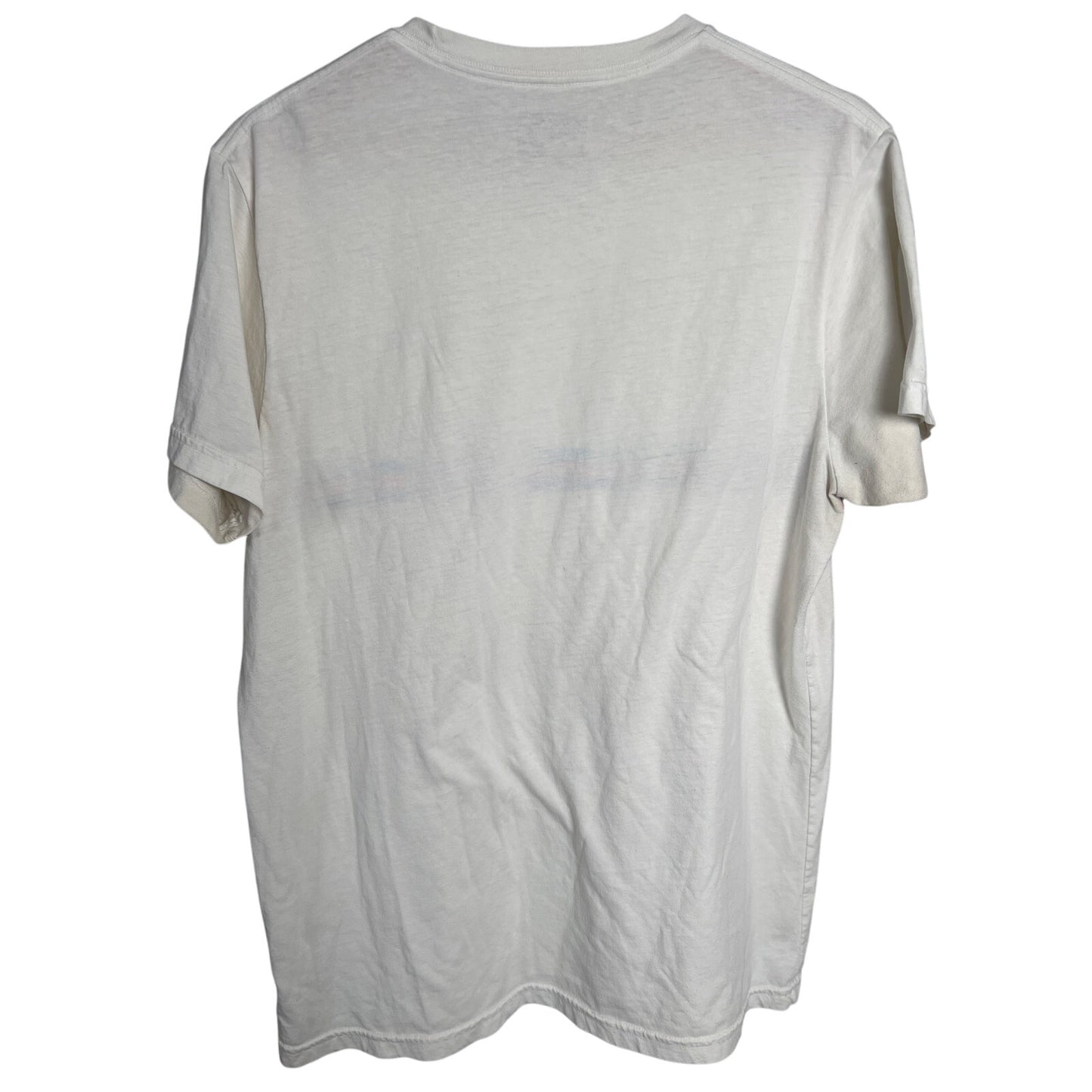 Patagonia Slim Fit Large L Tide Ride Organic Cotton White T-Shirt