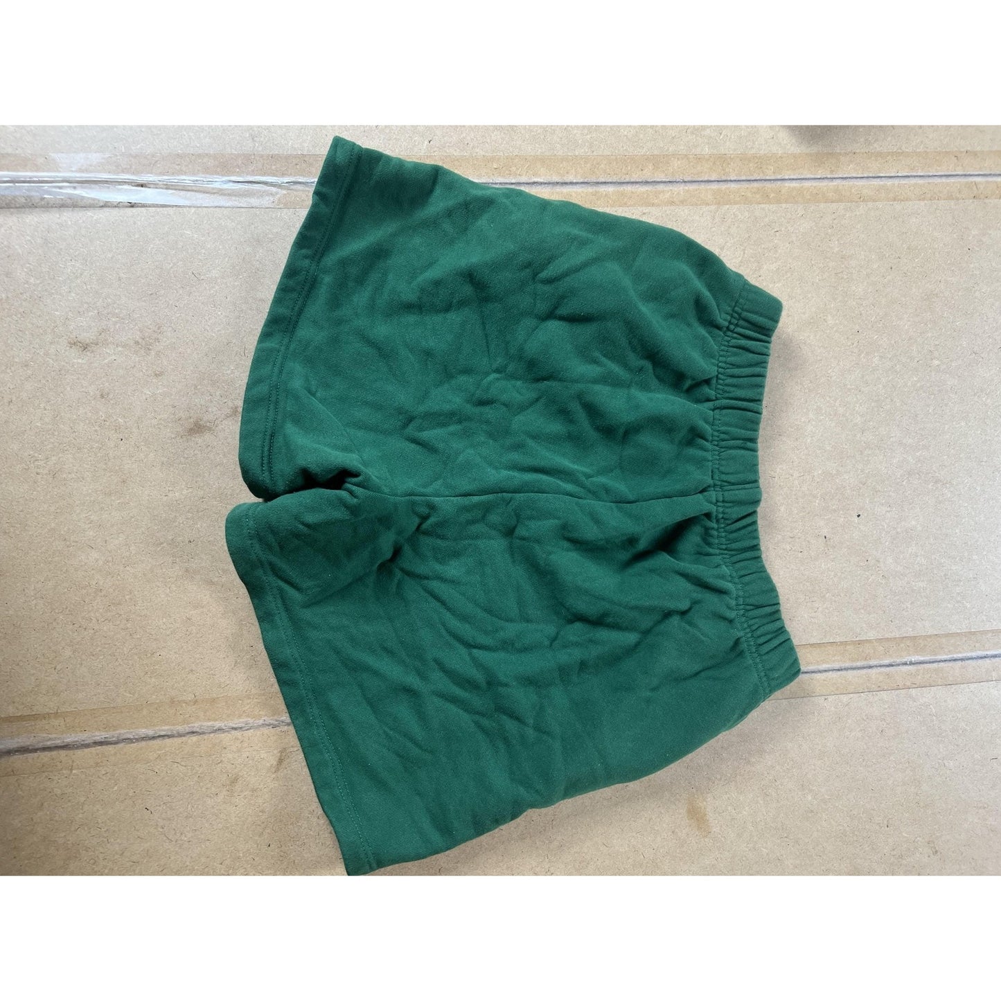 CODIRMA Mens Medium Green French Terry Sweat Shorts Elastic Waist Activewear