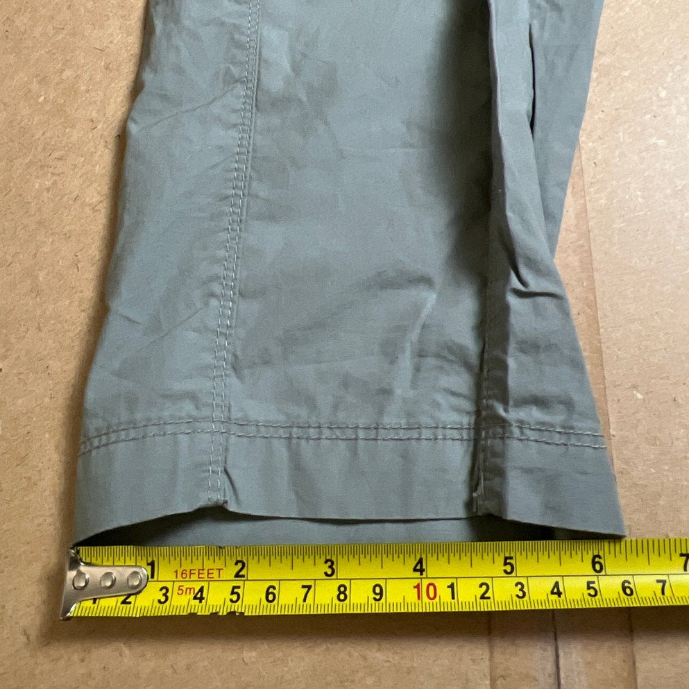 NWT Calvin Klein Performance Green Cargo Pants Women Size Small