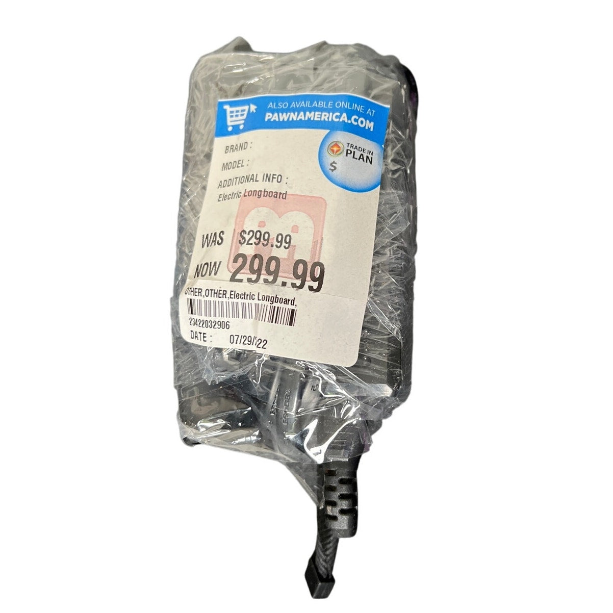 Electrical Long Board Charger Power Adapter Pre-owned