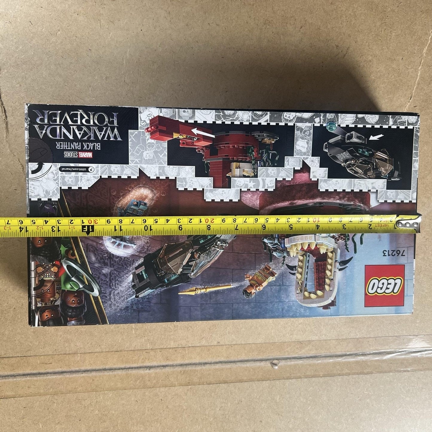 LEGO King Namor's Throne Room 76213 Marvel Wakanda Forever 355pcs New Sealed